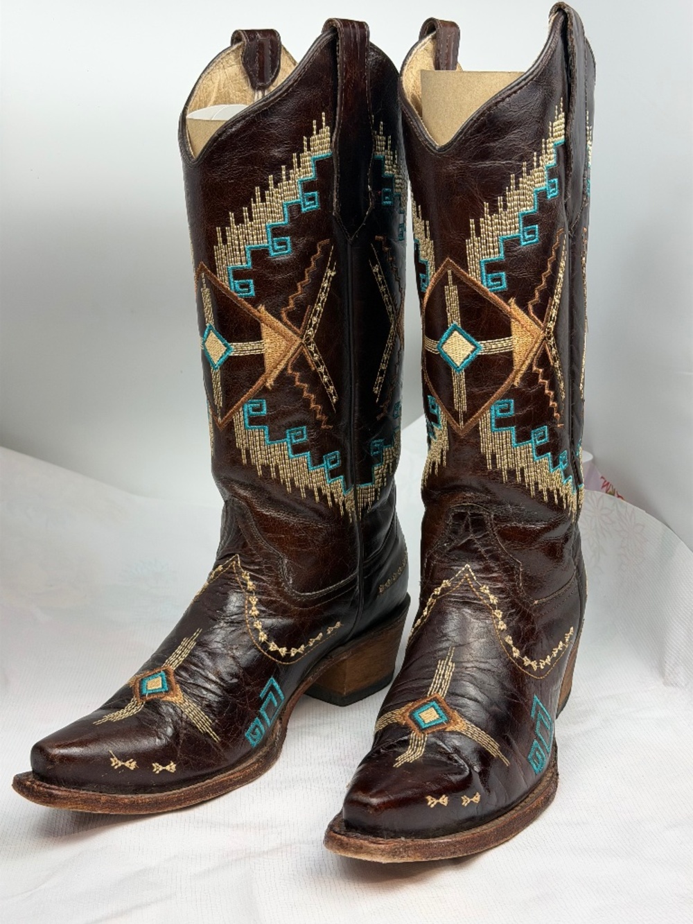 CIRCLE G WESTERN BOOTS SIZE 7 1/2